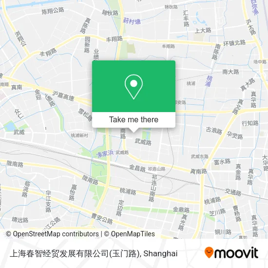 上海春智经贸发展有限公司(玉门路) map