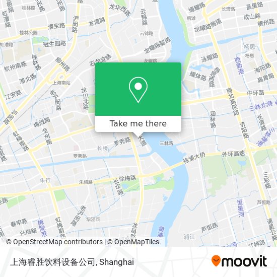 上海睿胜饮料设备公司 map