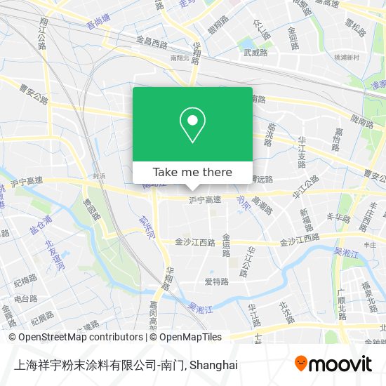 上海祥宇粉末涂料有限公司-南门 map