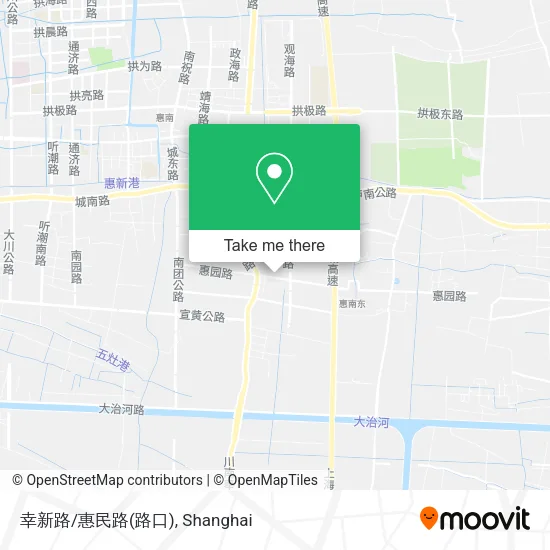 幸新路/惠民路(路口) map