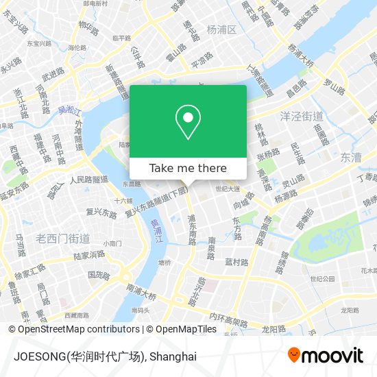 JOESONG(华润时代广场) map