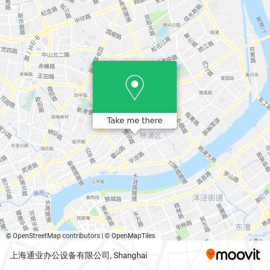 上海通业办公设备有限公司 map