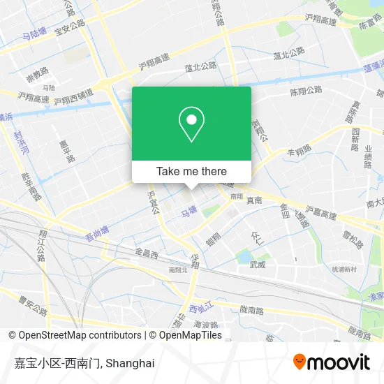 嘉宝小区-西南门 map