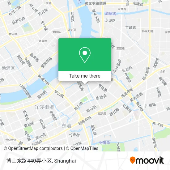 博山东路440弄小区 map