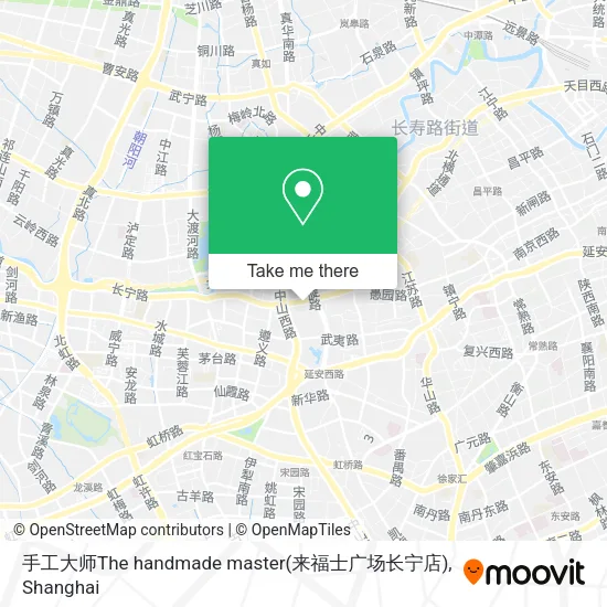 手工大师The handmade master(来福士广场长宁店) map