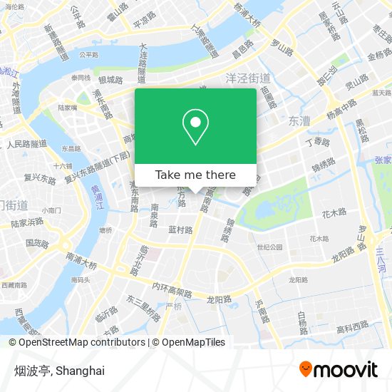 烟波亭 map