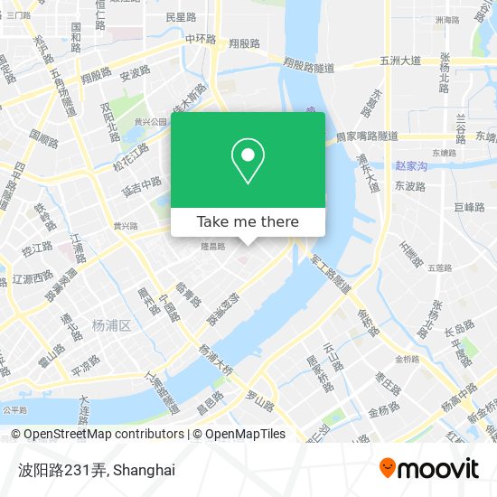 波阳路231弄 map