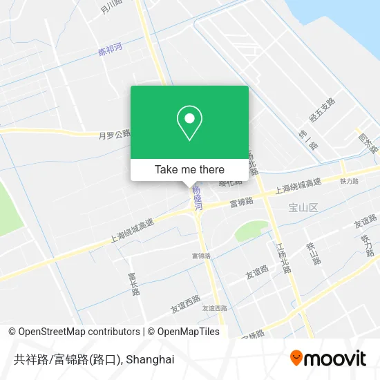 共祥路/富锦路(路口) map