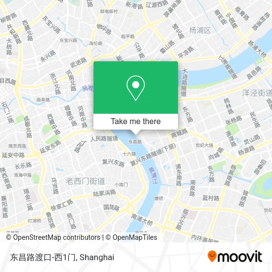 东昌路渡口-西1门 map