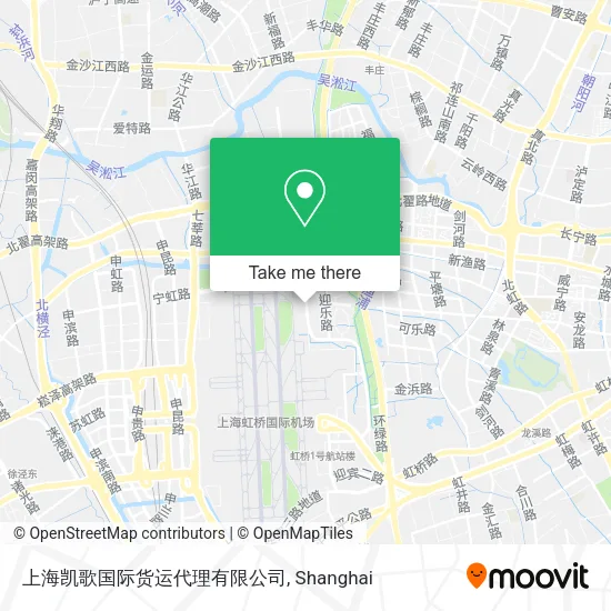 上海凯歌国际货运代理有限公司 map