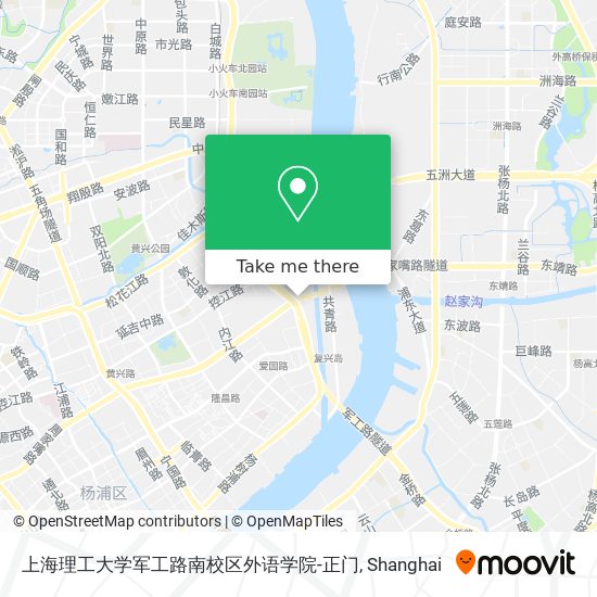 上海理工大学军工路南校区外语学院-正门 map