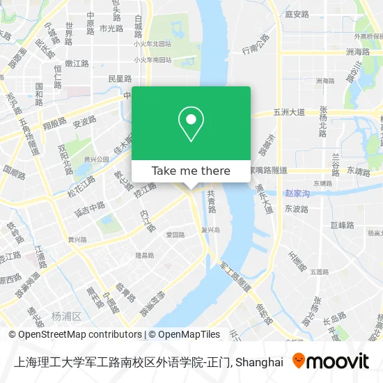 上海理工大学军工路南校区外语学院-正门 map