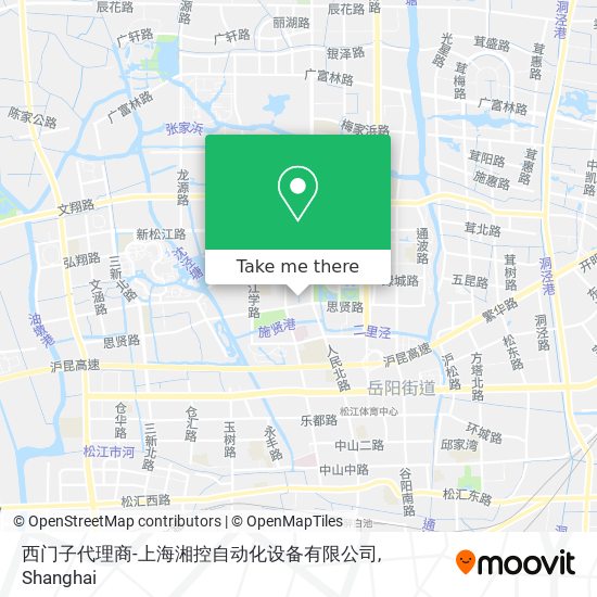 西门子代理商-上海湘控自动化设备有限公司 map