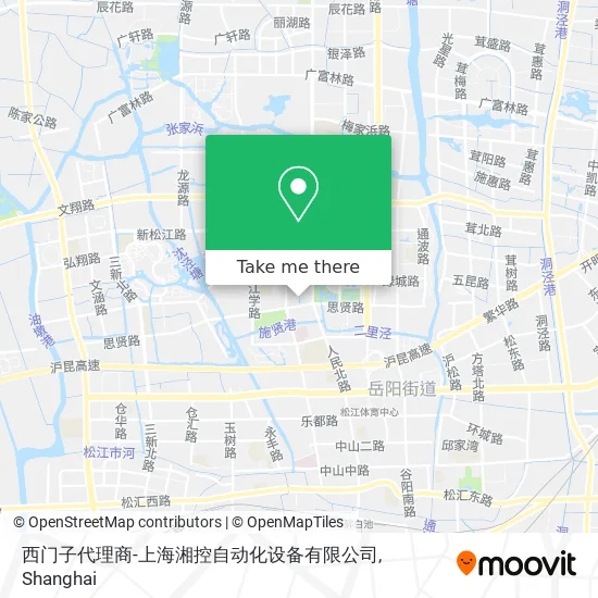 西门子代理商-上海湘控自动化设备有限公司 map