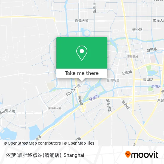 依梦·减肥终点站(清浦店) map