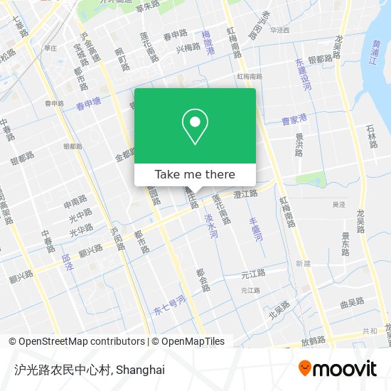 沪光路农民中心村 map