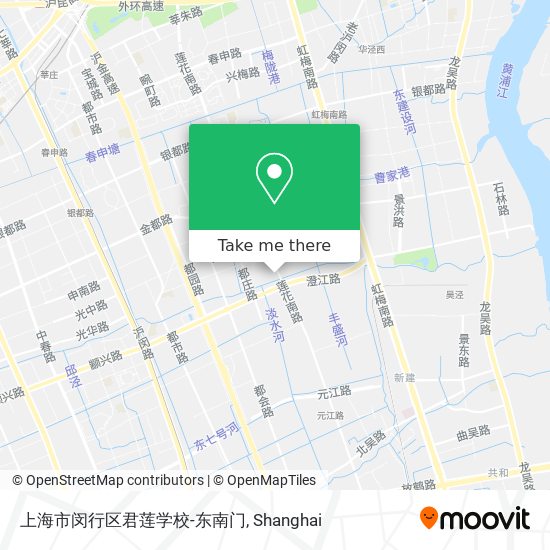 上海市闵行区君莲学校-东南门 map