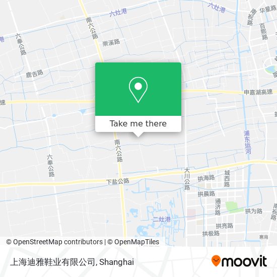 上海迪雅鞋业有限公司 map