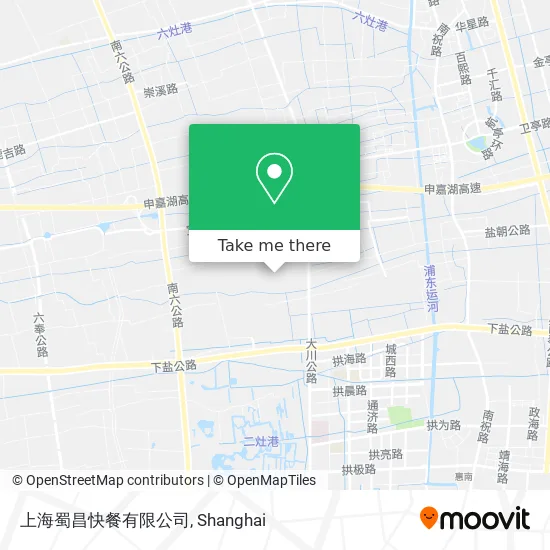 上海蜀昌快餐有限公司 map