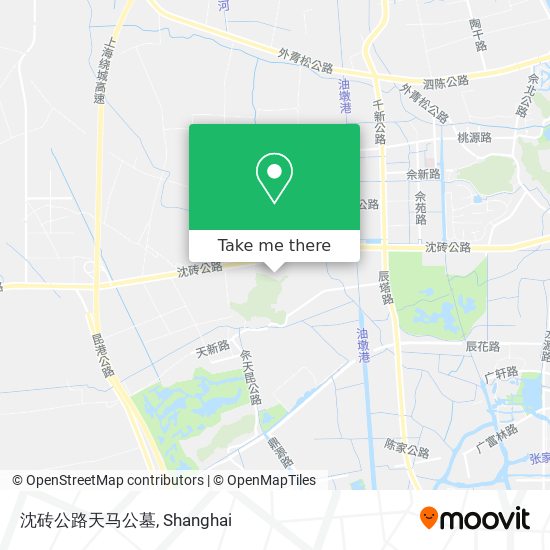 沈砖公路天马公墓 map