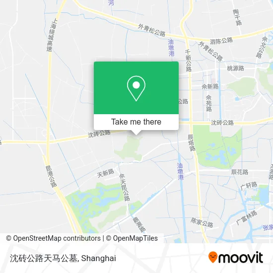 沈砖公路天马公墓 map