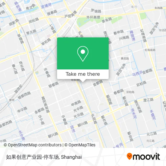 如果创意产业园-停车场 map