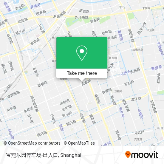 宝燕乐园停车场-出入口 map