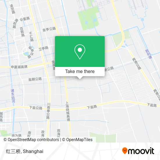 红三桥 map
