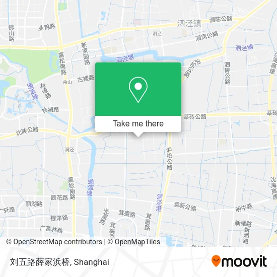 刘五路薛家浜桥 map