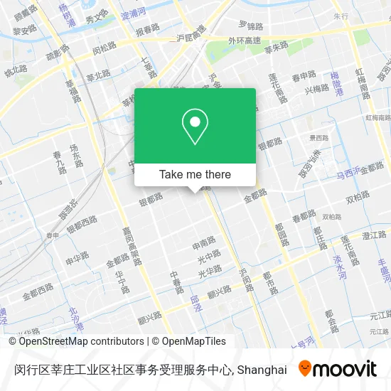 闵行区莘庄工业区社区事务受理服务中心 map