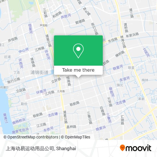 上海动易运动用品公司 map