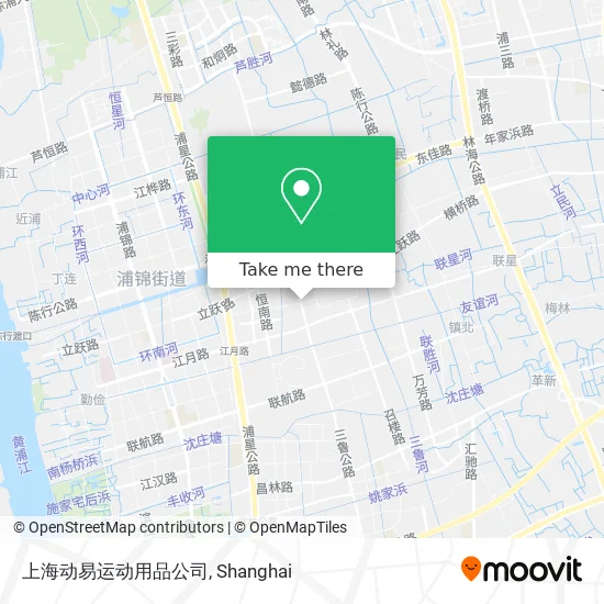 上海动易运动用品公司 map