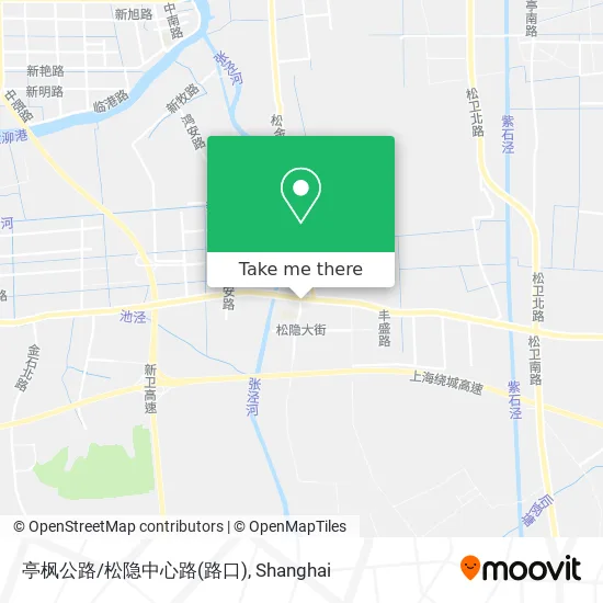 亭枫公路/松隐中心路(路口) map