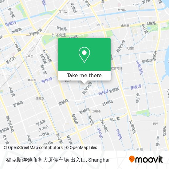 福克斯连锁商务大厦停车场-出入口 map