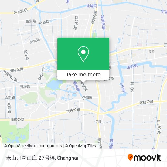 佘山月湖山庄-27号楼 map