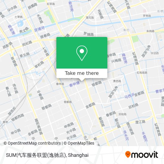 SUM汽车服务联盟(逸驰店) map