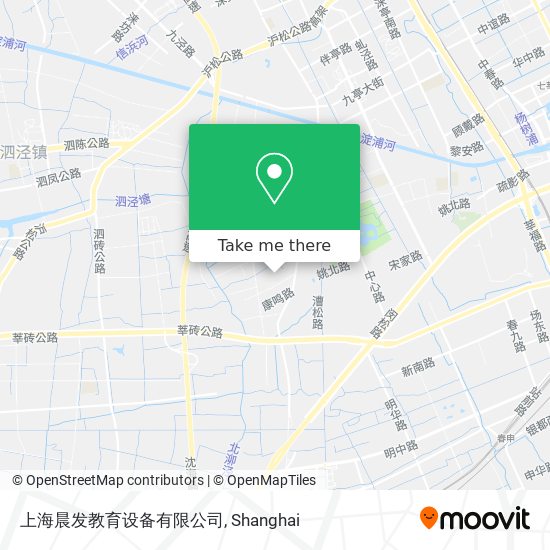 上海晨发教育设备有限公司 map