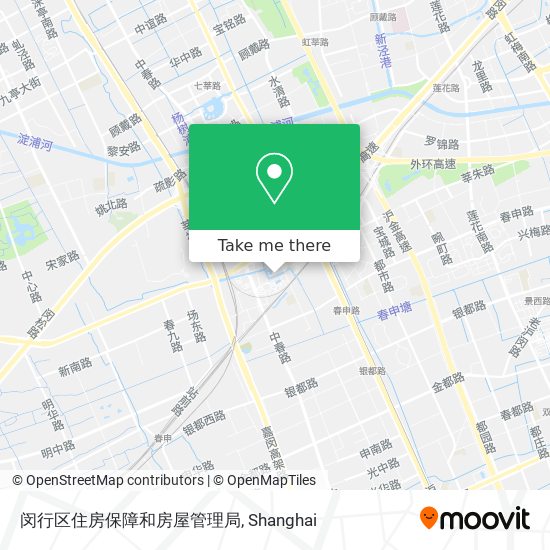 闵行区住房保障和房屋管理局 map