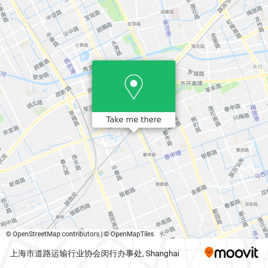 上海市道路运输行业协会闵行办事处 map