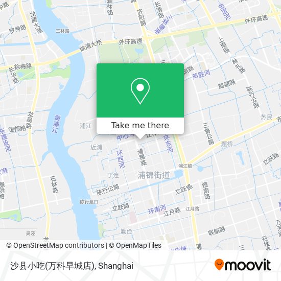 沙县小吃(万科早城店) map