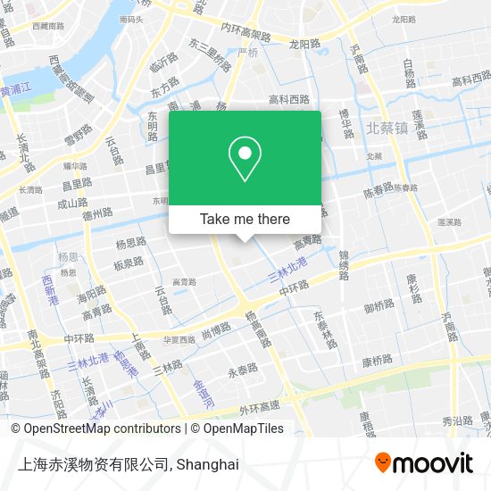 上海赤溪物资有限公司 map