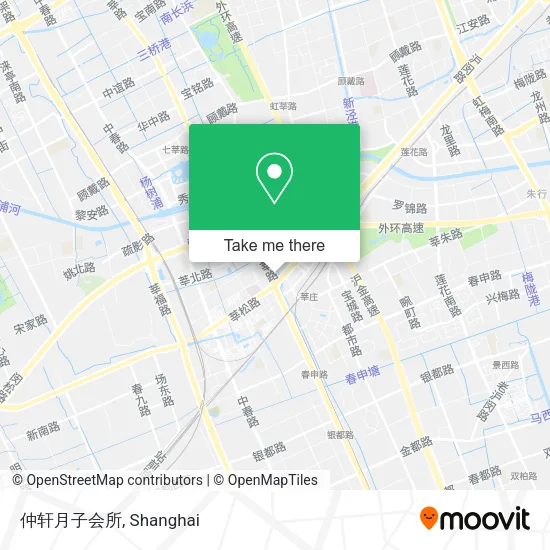 仲轩月子会所 map