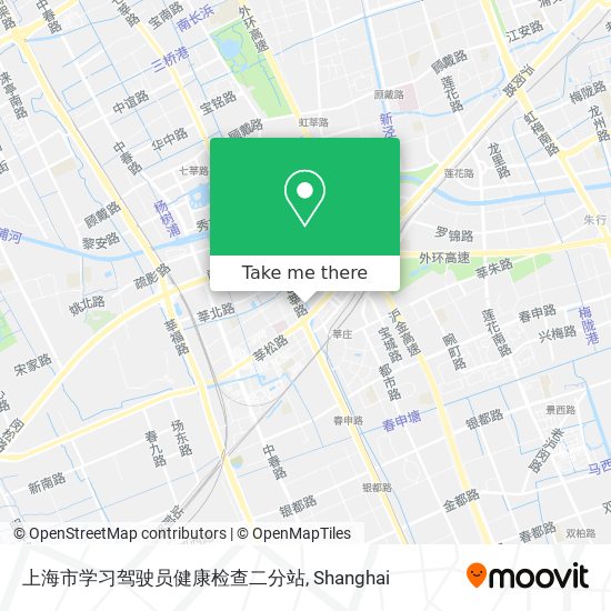 上海市学习驾驶员健康检查二分站 map