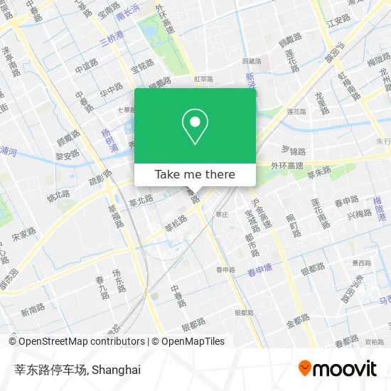 莘东路停车场 map