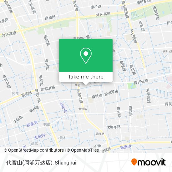 代官山(周浦万达店) map