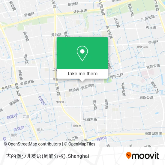 吉的堡少儿英语(周浦分校) map