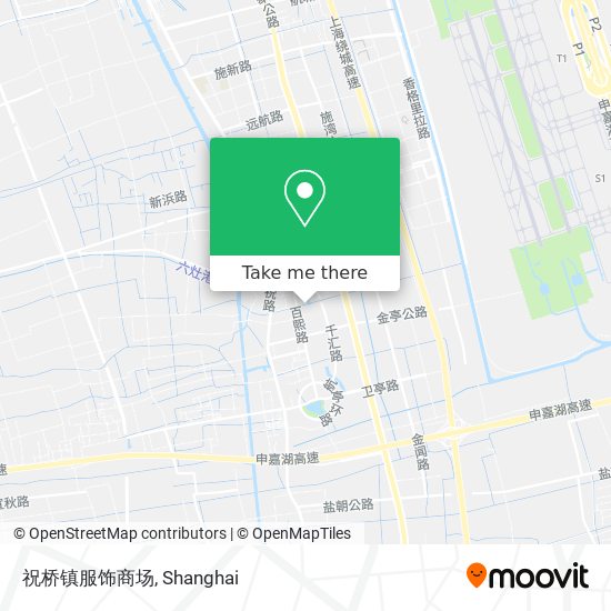 祝桥镇服饰商场 map