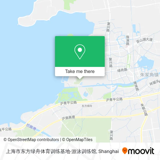 上海市东方绿舟体育训练基地-游泳训练馆 map