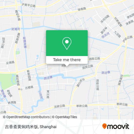 吉香斋黄焖鸡米饭 map