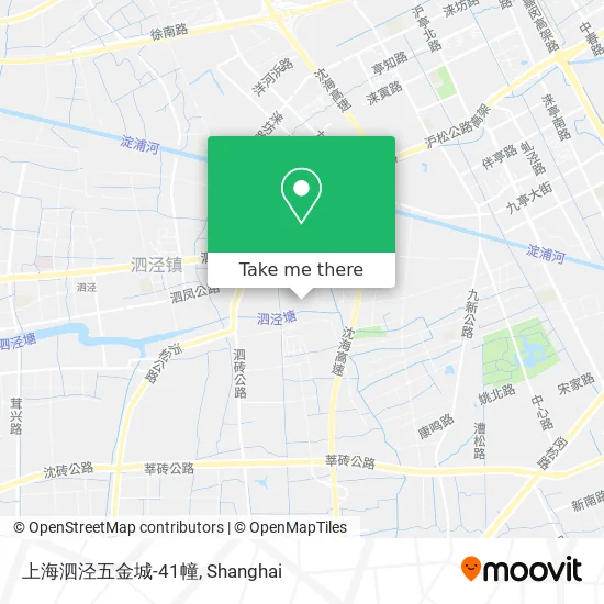 上海泗泾五金城-41幢 map